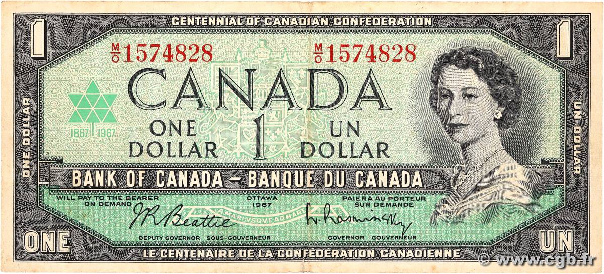 1 Dollar CANADá
  1967 P.084b MBC