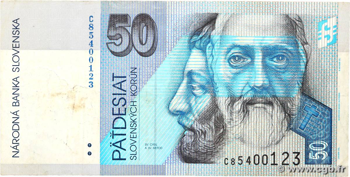 50 Korun SLOVAKIA  1999 P.21b F