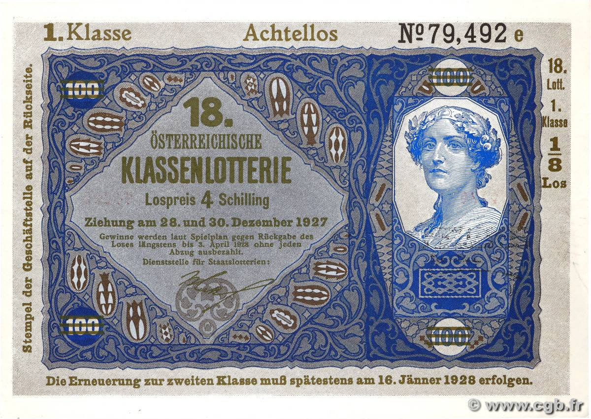 100 Kronen AUTRICHE  1927 PS.154a SPL+