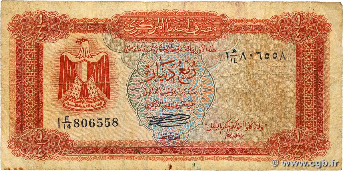 1/4 Dinar LIBYEN  1972 P.33b SGE