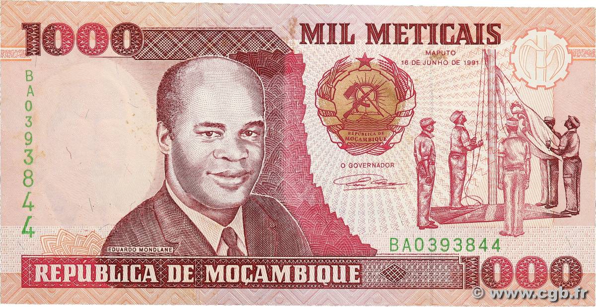 1000 Meticais MOZAMBIQUE  1991 P.135 SC+