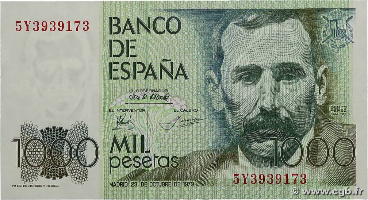 1000 Pesetas ESPAGNE  1979 P.158 NEUF
