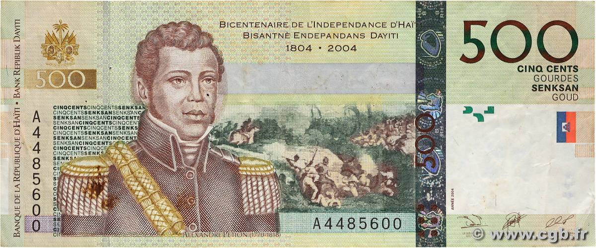 500 Gourdes HAÏTI  2004 P.277a MB