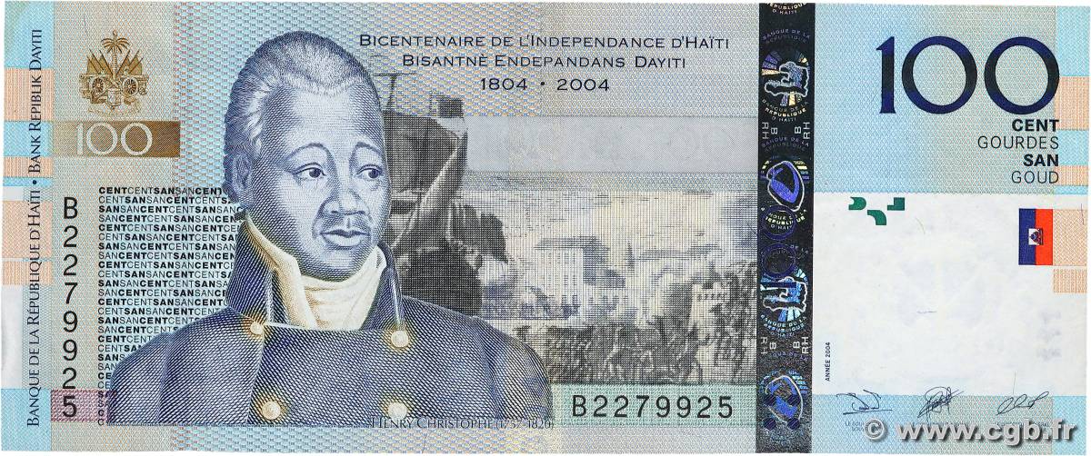 100 Gourdes HAÏTI  2004 P.275a SPL+