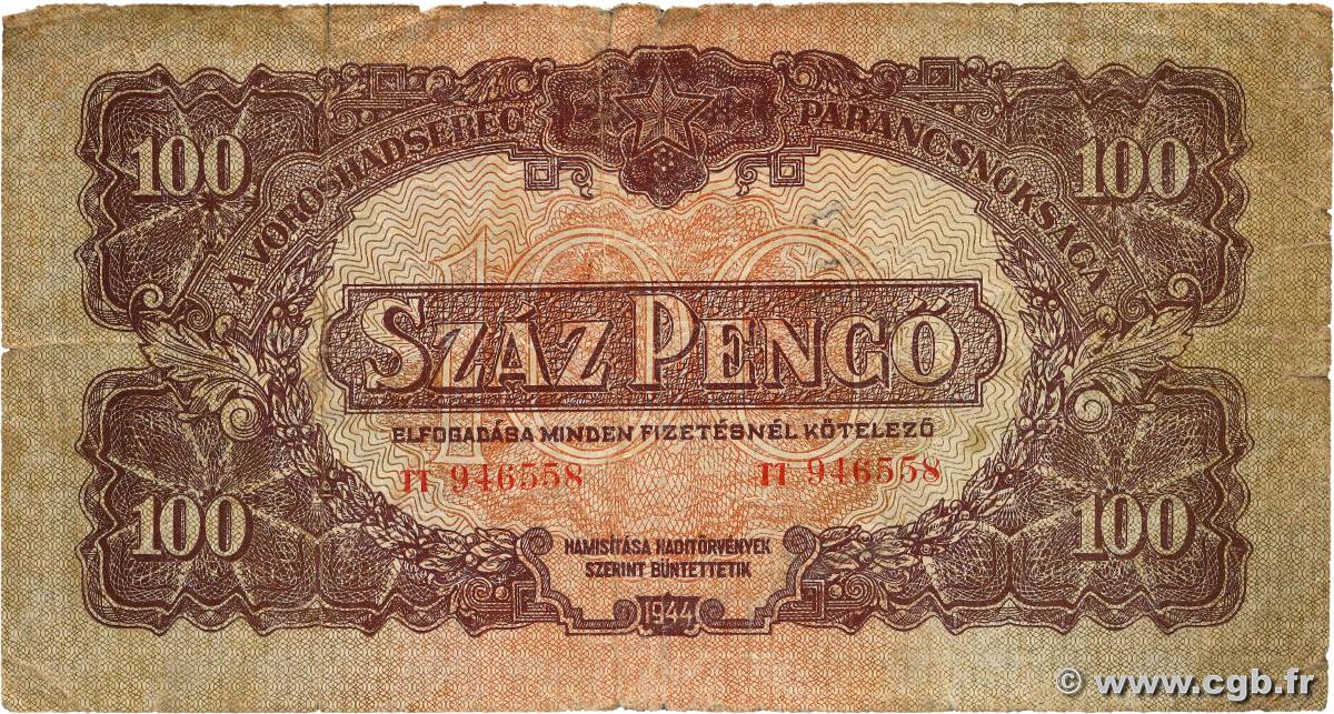 100 Pengö HUNGARY  1944 P.M8 G