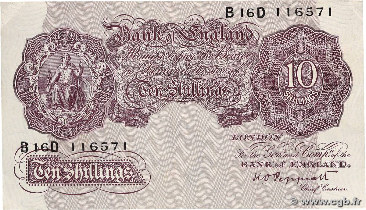 10 Shillings ANGLETERRE  1940 P.366 SUP