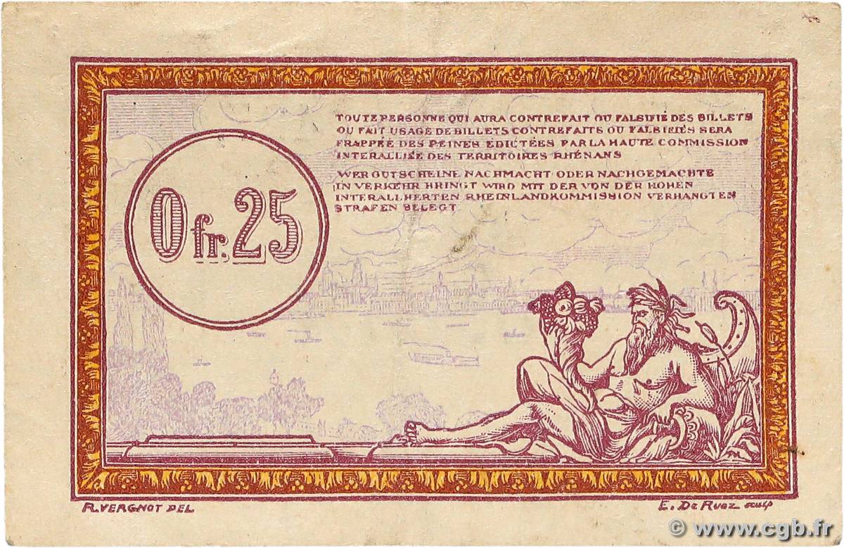 25 Centimes FRANCE regionalism and miscellaneous 1918 JP.135.03 535101 ...