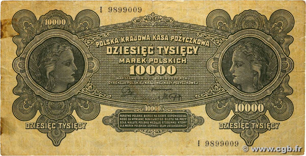 10000 Marek POLONIA  1922 P.032 MB