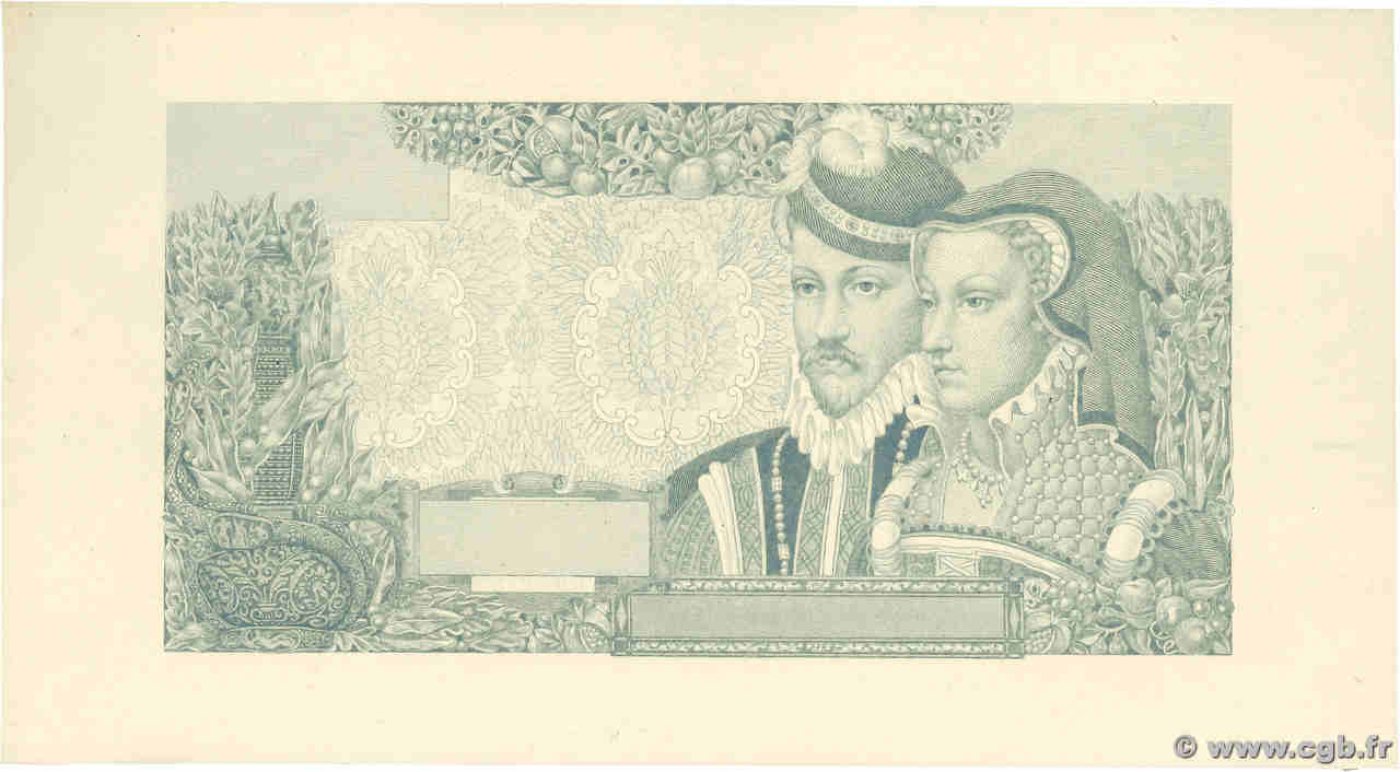 100 ? HENRI II DIANE DE POITIERS Épreuve FRANCE  1950 NE.1954.02a UNC