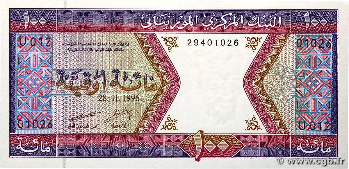 100 Ouguiya MAURITANIE  1996 P.04h NEUF