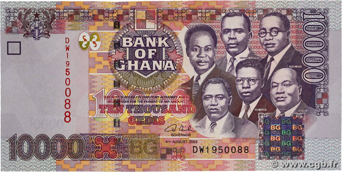 10000 Cedis GHANA  2003 P.35b pr.NEUF