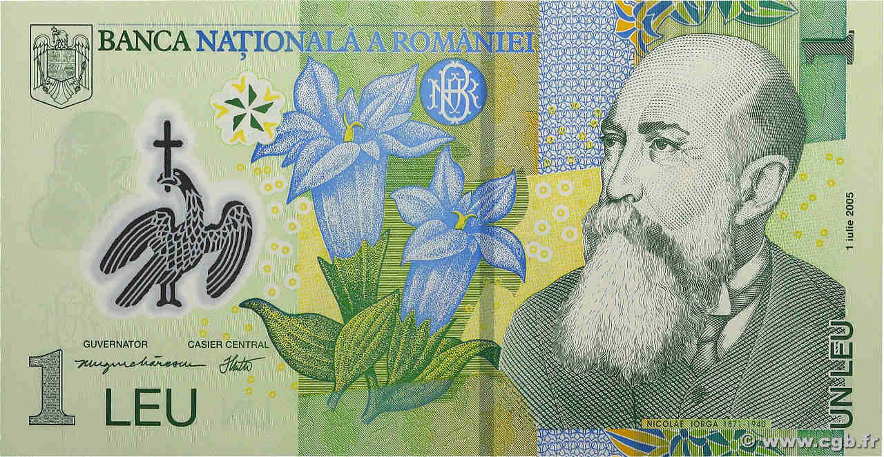 1 Lei ROUMANIE  2005 P.117a NEUF