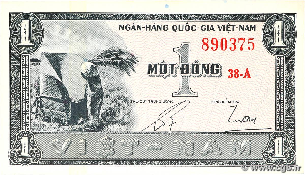 1 Dong SÜDVIETNAM  1955 P.11a VZ+