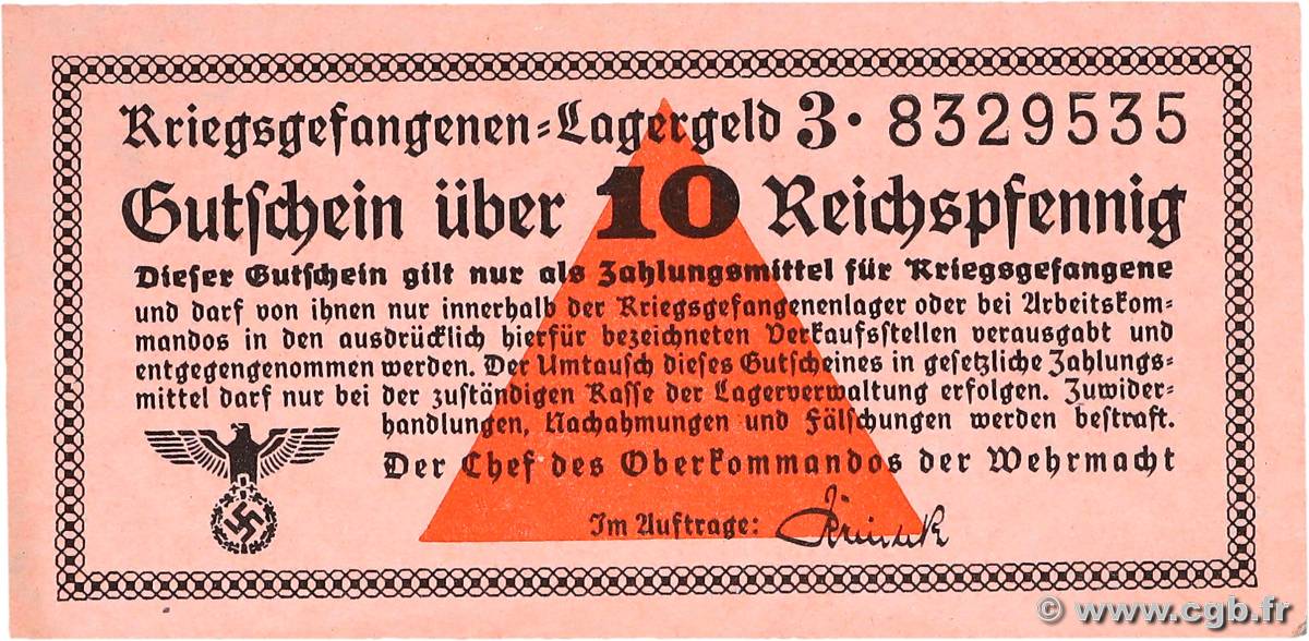 10 Reichspfennig ALLEMAGNE  1939 R.516 NEUF