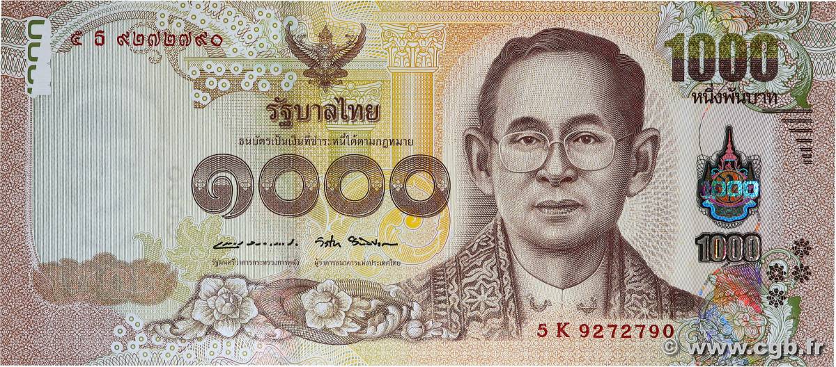 1000 Baht THAILANDIA  2017 P.134 FDC