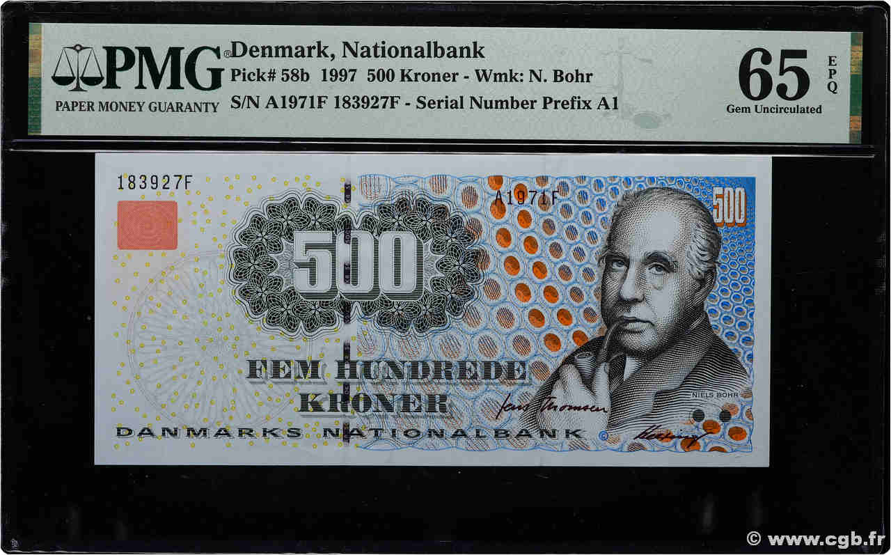 500 Kroner DENMARK  1997 P.058b UNC