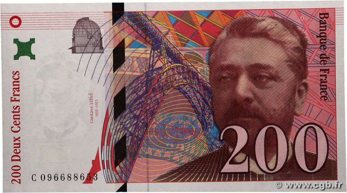 200 Francs EIFFEL FRANCE  1999 F.75.05 NEUF