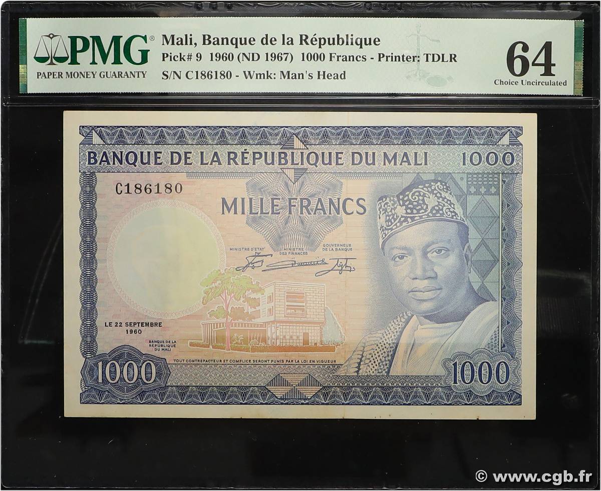 1000 Francs MALI  1960 P.09 pr.NEUF