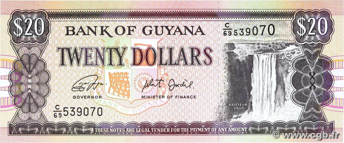 20 Dollars GUYANA  2006 P.30g UNC