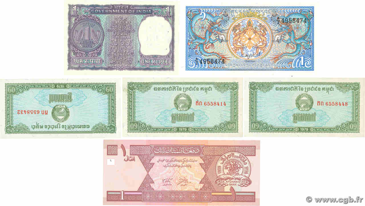 Lot de 6 billets Lot LOTS  1900 P.LOT UNC-