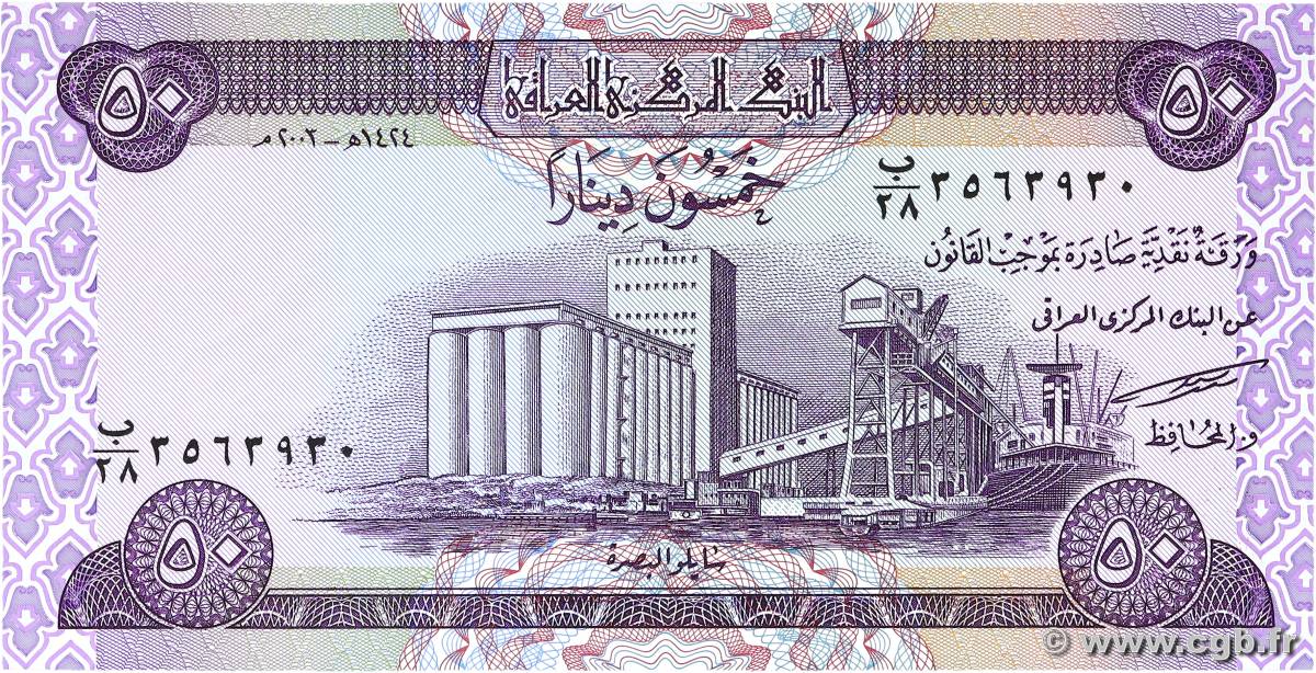 50 Dinars IRAK  2003 P.090 pr.NEUF