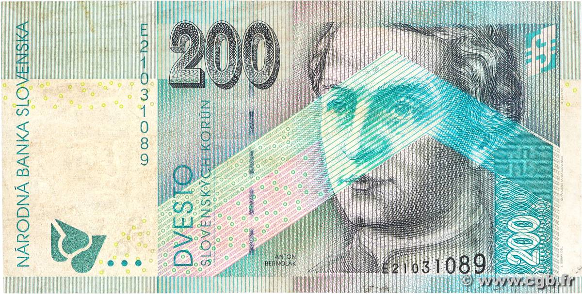 200 Korun SLOVAQUIE  1999 P.30 TB