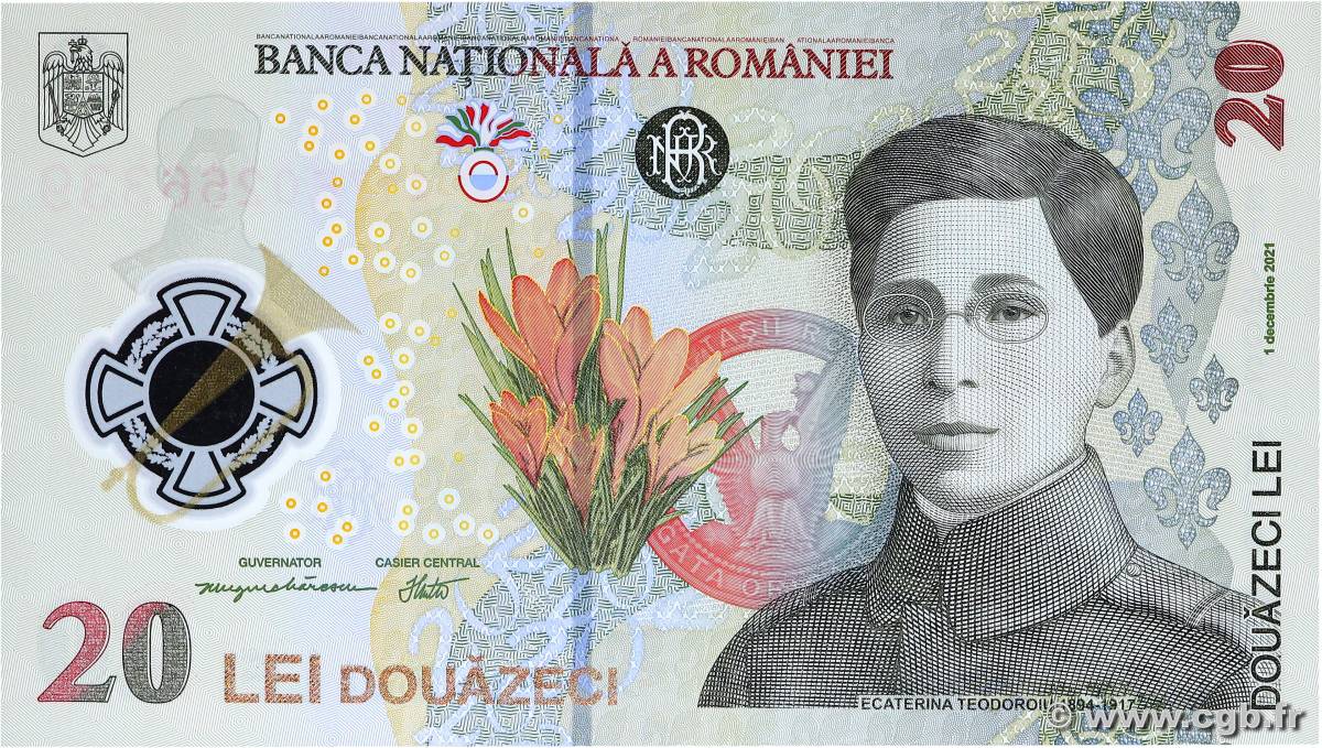 20 Lei ROUMANIE  2021 P.119A NEUF