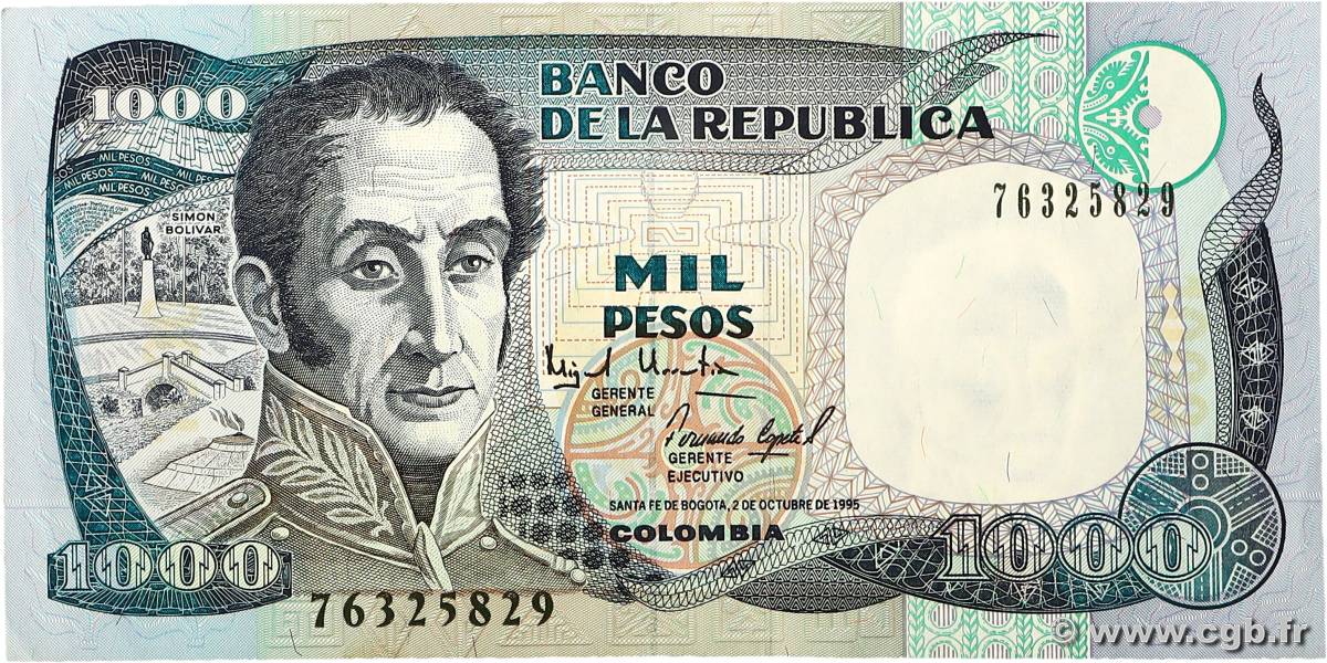 1000 Pesos COLOMBIE  1995 P.438 SUP+