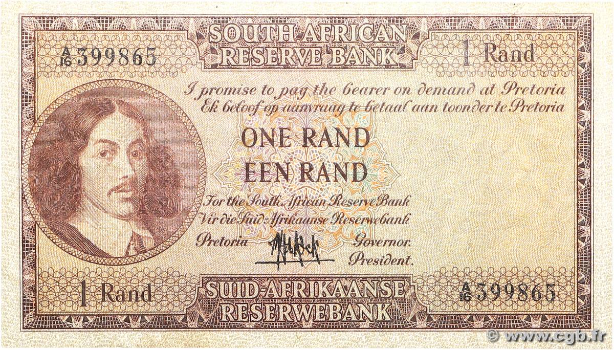 1 Rand SUDAFRICA  1961 P.103a BB