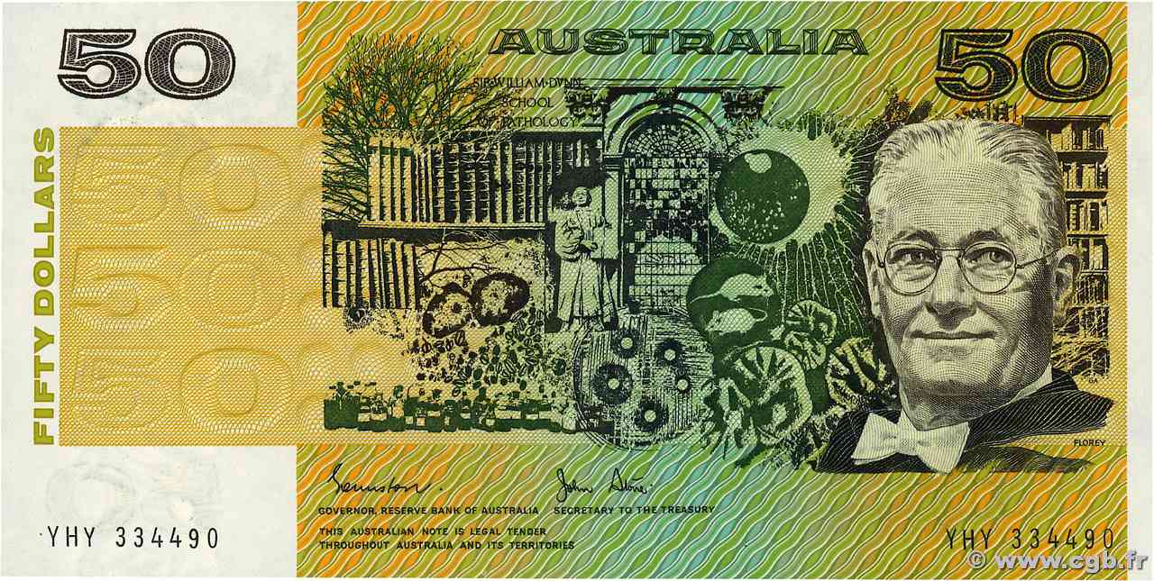 50 Dollars AUSTRALIE  1983 P.47d NEUF
