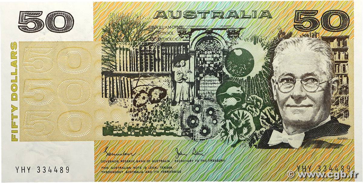 50 Dollars AUSTRALIE  1983 P.47d NEUF