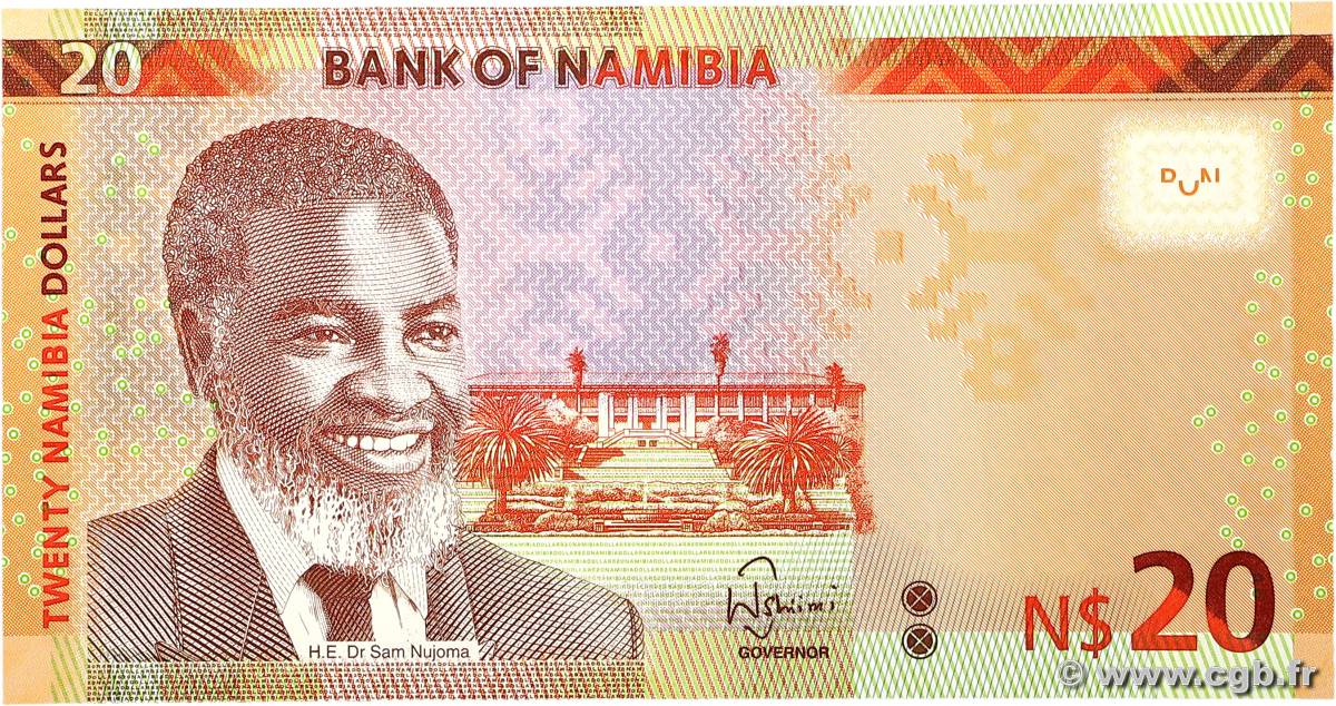 20 Namibia Dollars NAMIBIA  2022 P.17 UNC