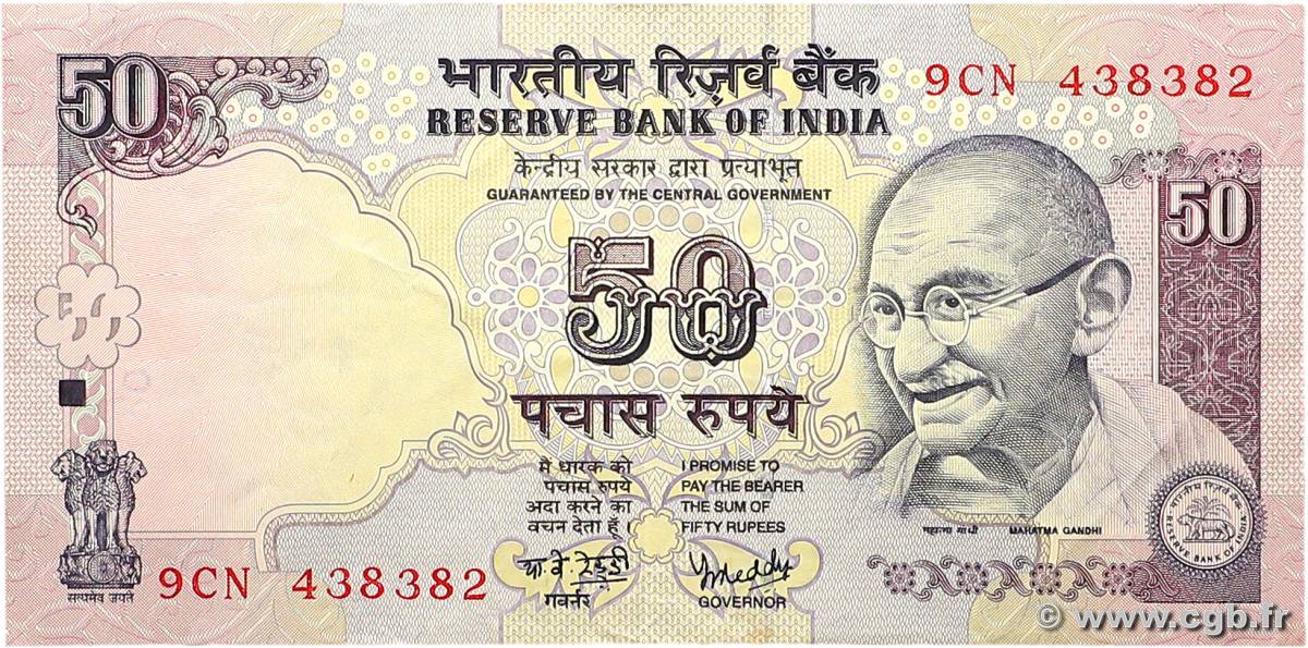 50 Rupees INDIA
  2008 P.097l q.SPL