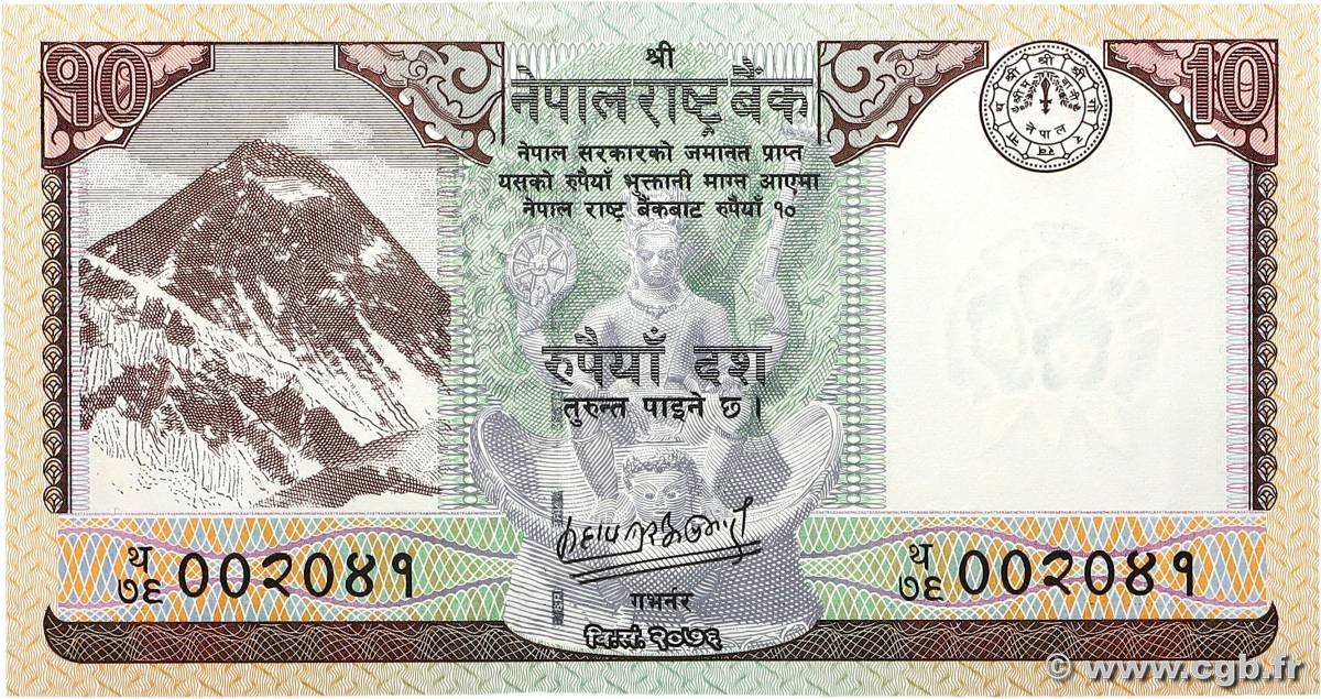 10 Rupees NEPAL  2020 P.77 UNC