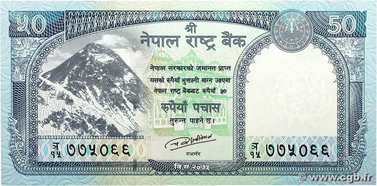 50 Rupees NÉPAL  2019 P.79 pr.NEUF