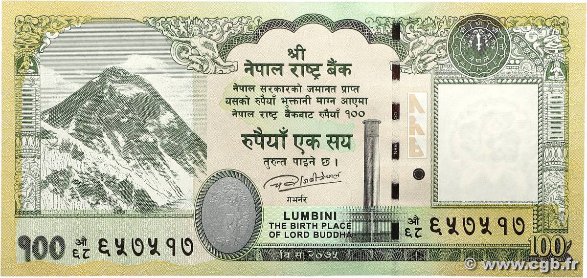 100 Rupees NÉPAL  2019 P.80 pr.NEUF