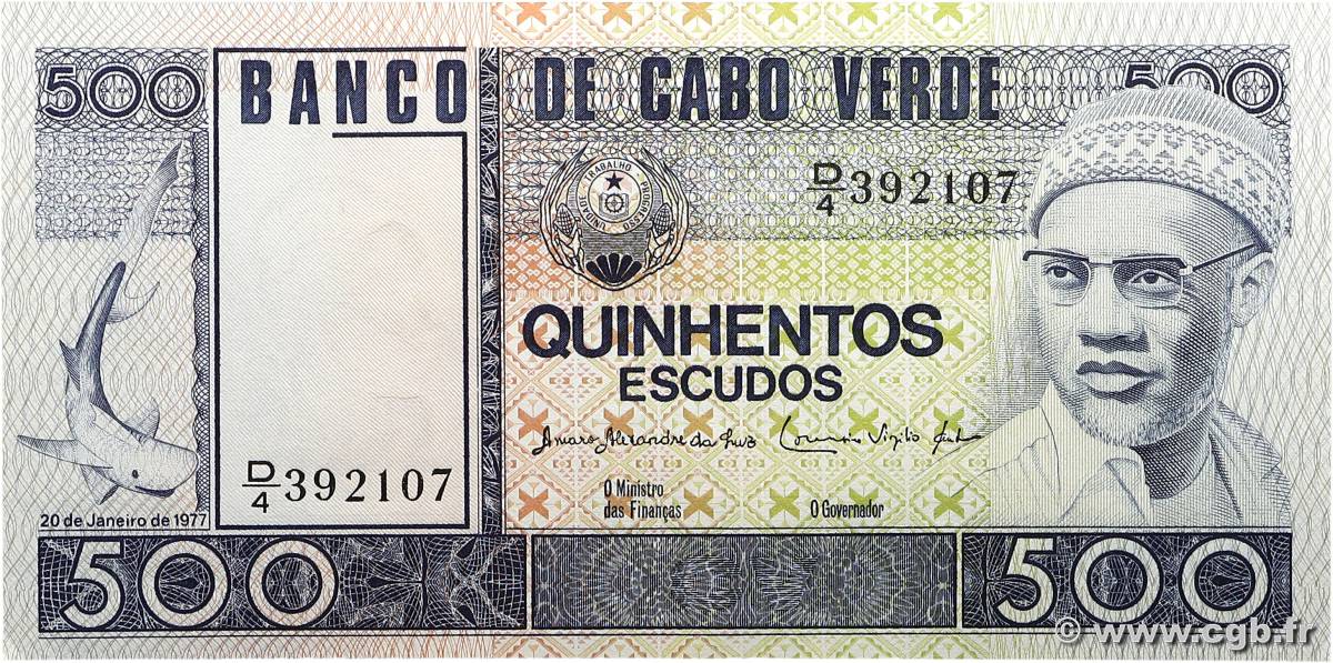 500 Escudos CAP VERT  1977 P.55a NEUF