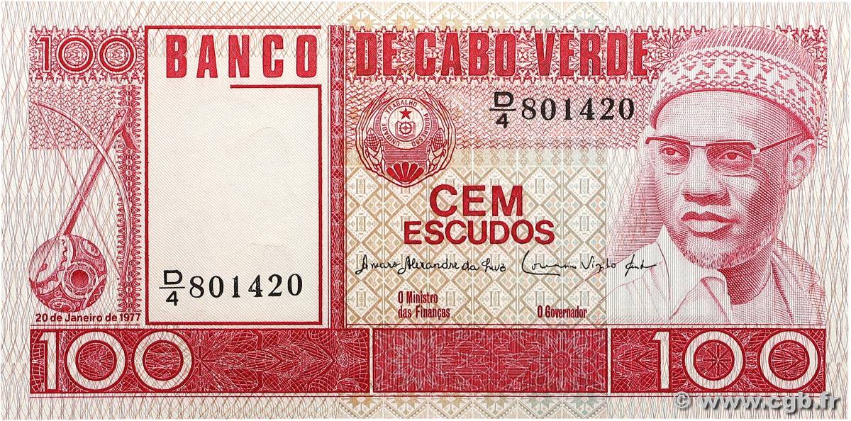 100 Escudos CAPE VERDE  1977 P.54a UNC