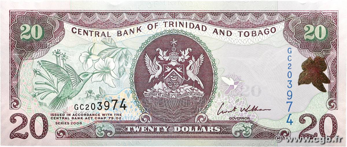 20 Dollars TRINIDAD and TOBAGO  2006 P.49a UNC-