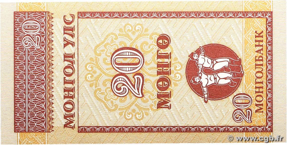 20 Mongo MONGOLIE  1993 P.50 UNC