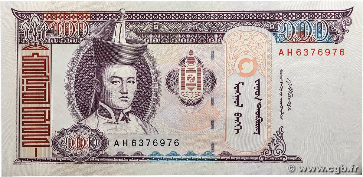 100 Tugrik MONGOLIE  2008 P.65b UNC-