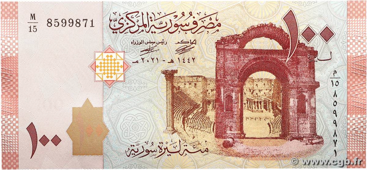 100 Pounds SYRIE  2021 P.113 NEUF