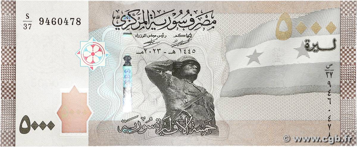 5000 Pounds SYRIA  2023 P.118 UNC