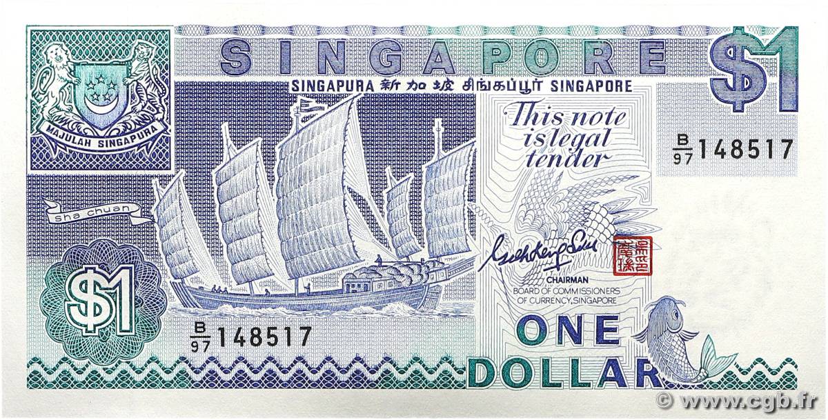 1 Dollar SINGAPOUR  1987 P.18a NEUF