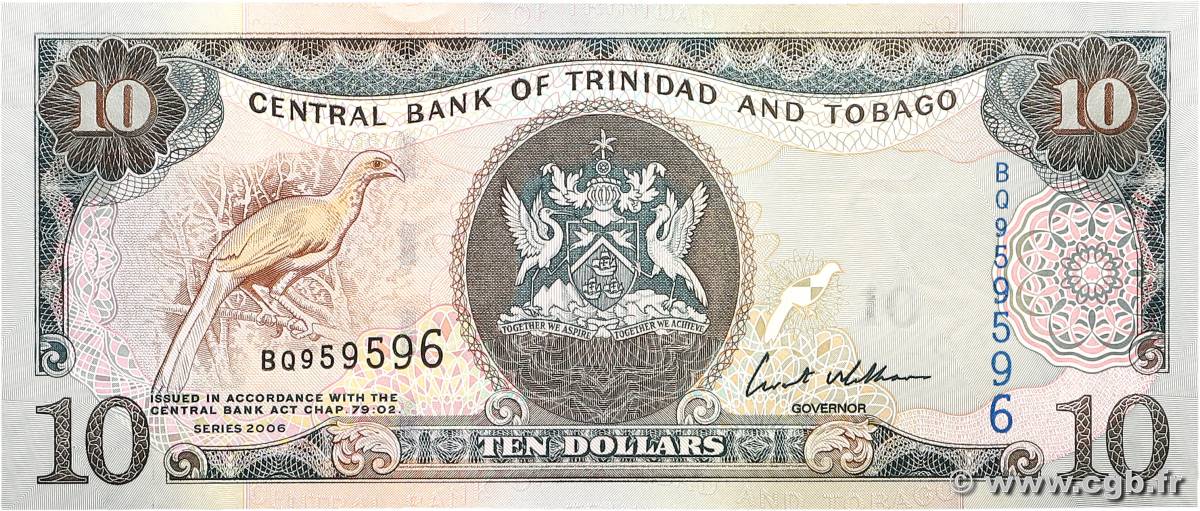 10 Dollars TRINIDAD UND TOBAGO  2006 P.48 ST