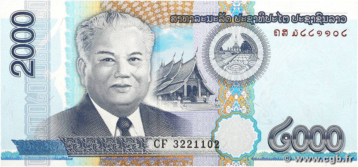 2000 Kip LAOS  2011 P.41 pr.NEUF