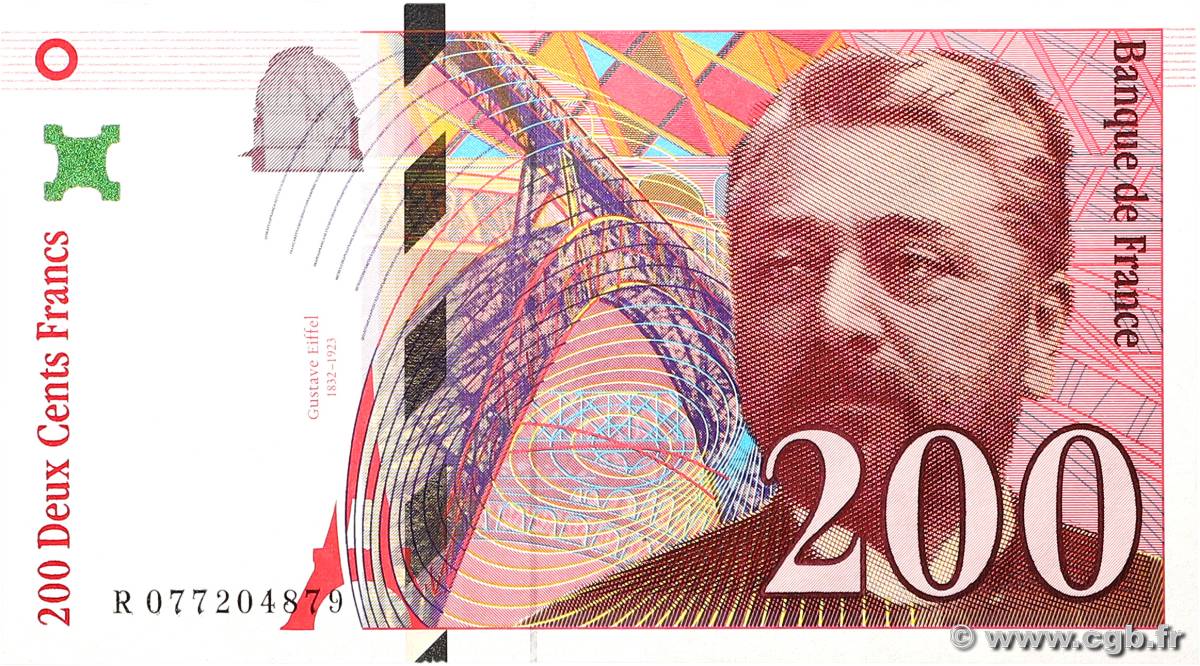 200 Francs EIFFEL FRANCE  1999 F.75.05 pr.NEUF