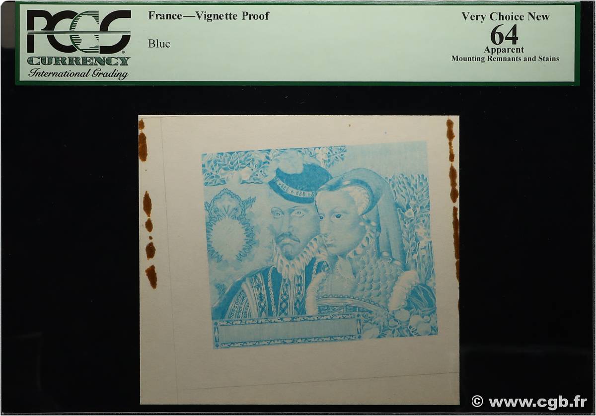 100 ? HENRI II DIANE DE POITIERS Non émis FRANCE  1954 NE.1954.02a pr.NEUF