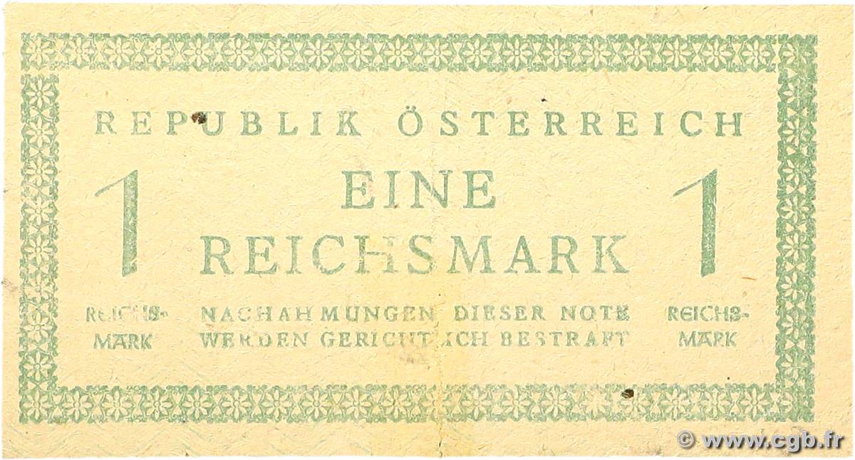 1 Reichsmark AUTRICHE  1945 P.113b TTB