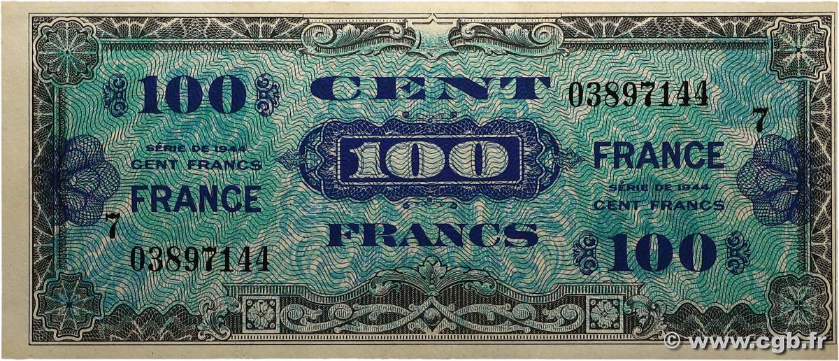 100 Francs FRANCE Fauté FRANCE  1945 VF.25.07 SPL